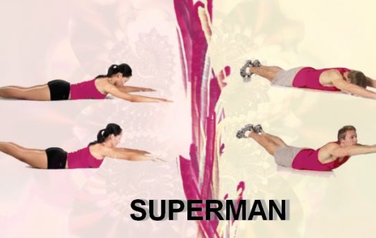 Superman: l’exercice inévitable quand on fait des abdos (adopte la bonne position)